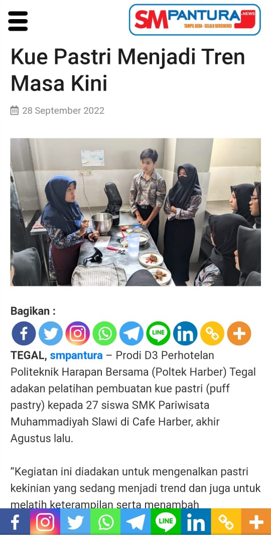 KUE PASTRY MENJADI TREN MASA KINI